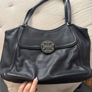 Tory Burch Black Leather Handbag